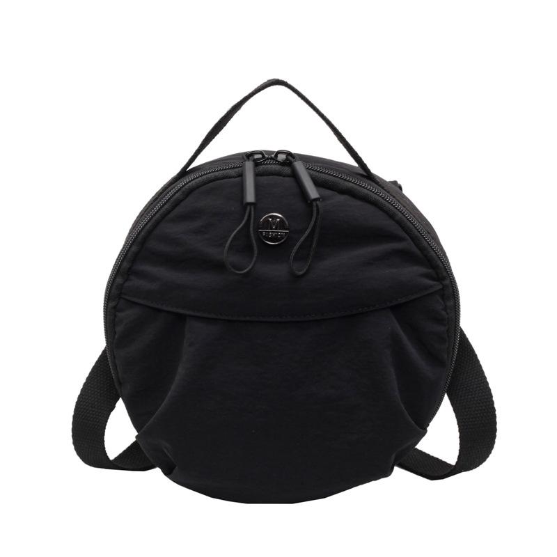 2025 Autumn and Winter New Small Round Bag Mobile Phone Bag Shoulder Messenger Bag Women's Small Fresh Casual Fashion Small Satchel