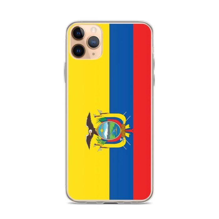 Coque Télephone Drapeau Équateur - iPhone 11 Pro Max