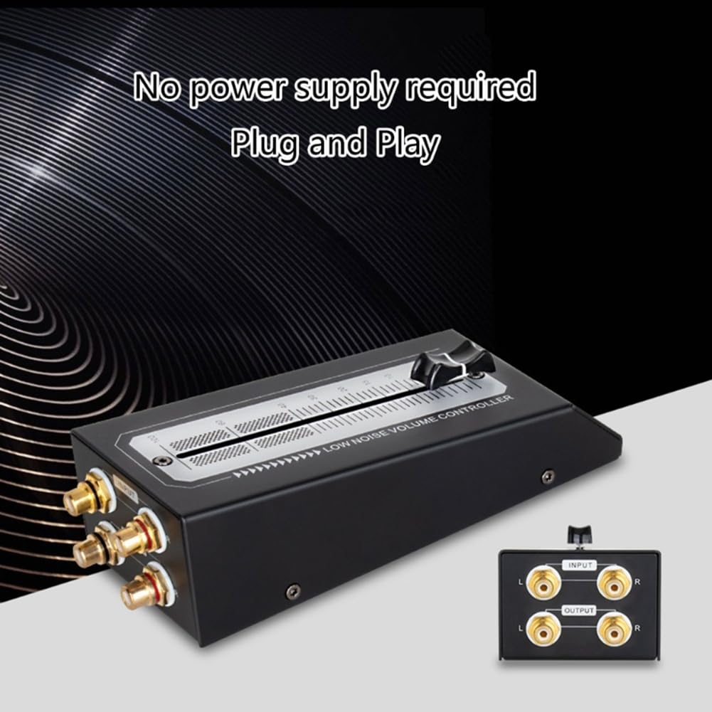 Buerjia Perfect Sound Level Adjustment Volume Manual Volume Low Customize Your Listening Experience Controller, Adjustment, Noise,