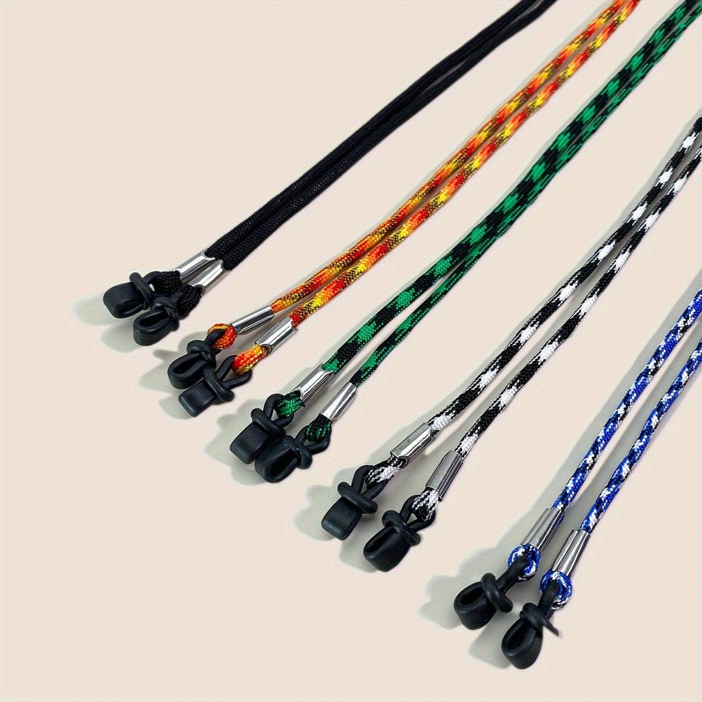 1pc Adjustable Colorful Glasses Rope, Anti-lost Non-slip Outdoor Sports Glasses Strap, Glasses Fixer