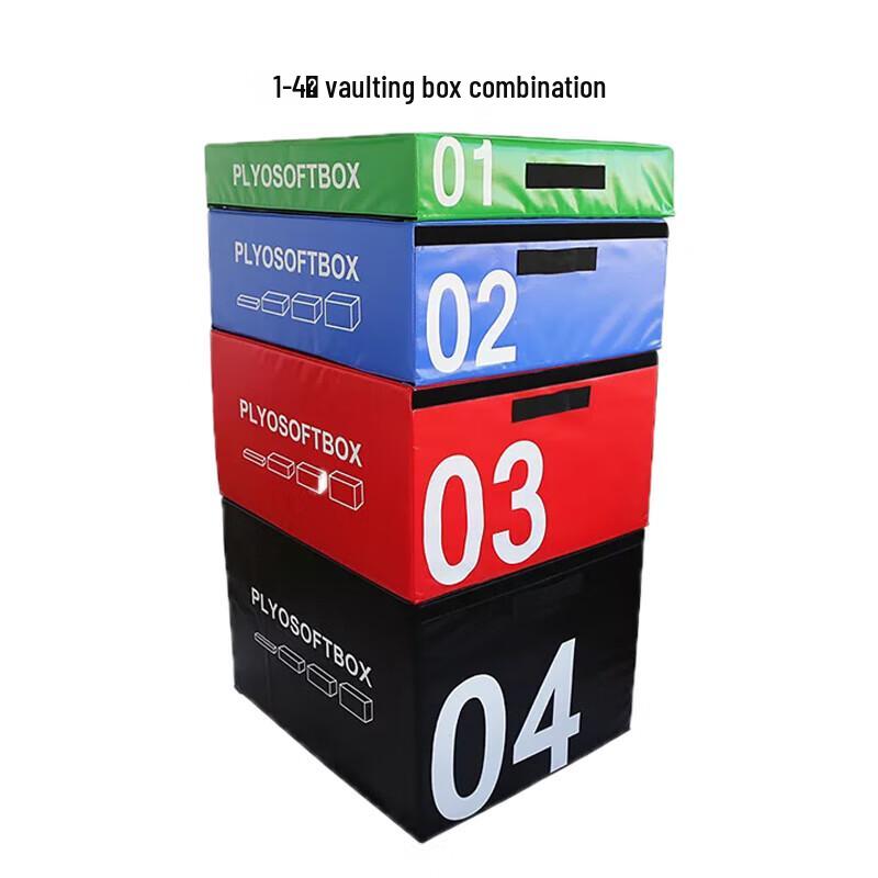 JINGRUIDA Professional Soft Plyometric Jump Box Set