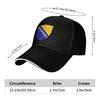 Berretto da Baseball Casual Bandiera della Bosnia ed Erzegovina Caccia Campeggio Hip Hop Cappelli Estivi Regolabile Donna Unisex yk Divertente Snapback