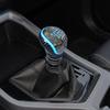 Crystal Luminous Seven-Color Manual Gear Shift Knob for Haval M6/H6/H5, Fengjun 5/6 - Modified Car Accessory