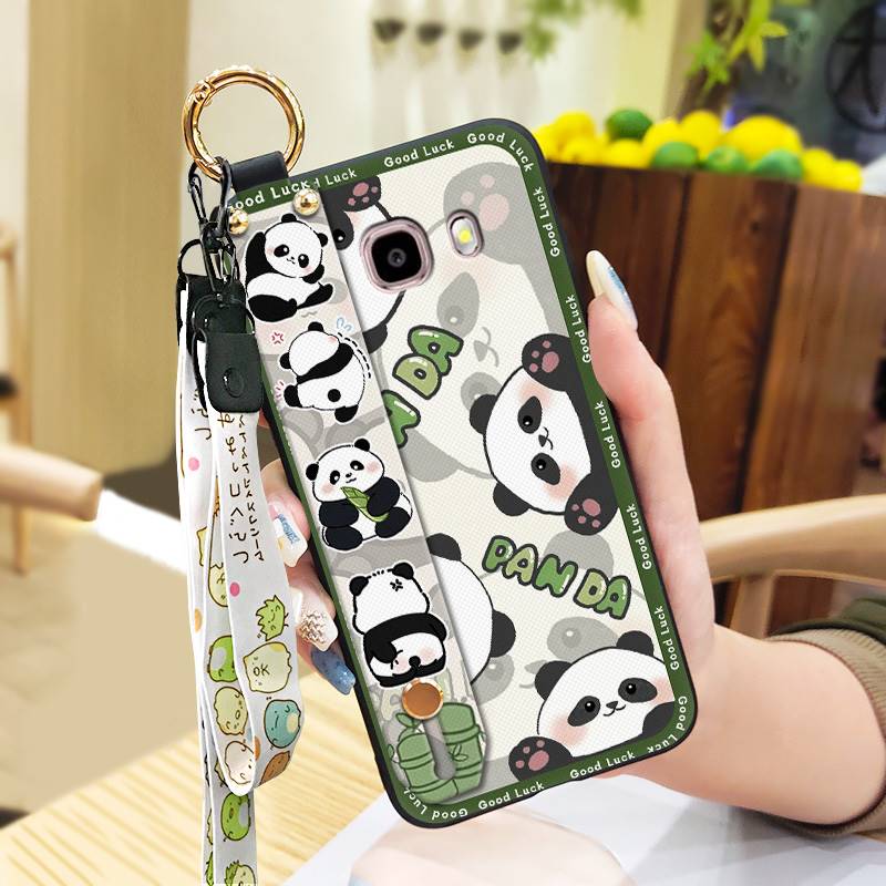 Cartoon Phone Holder Phone Case For Samsung Galaxy J510/J5 2016/J5108 Anti-knock Waterproof Shockproof Anti-dust Cute