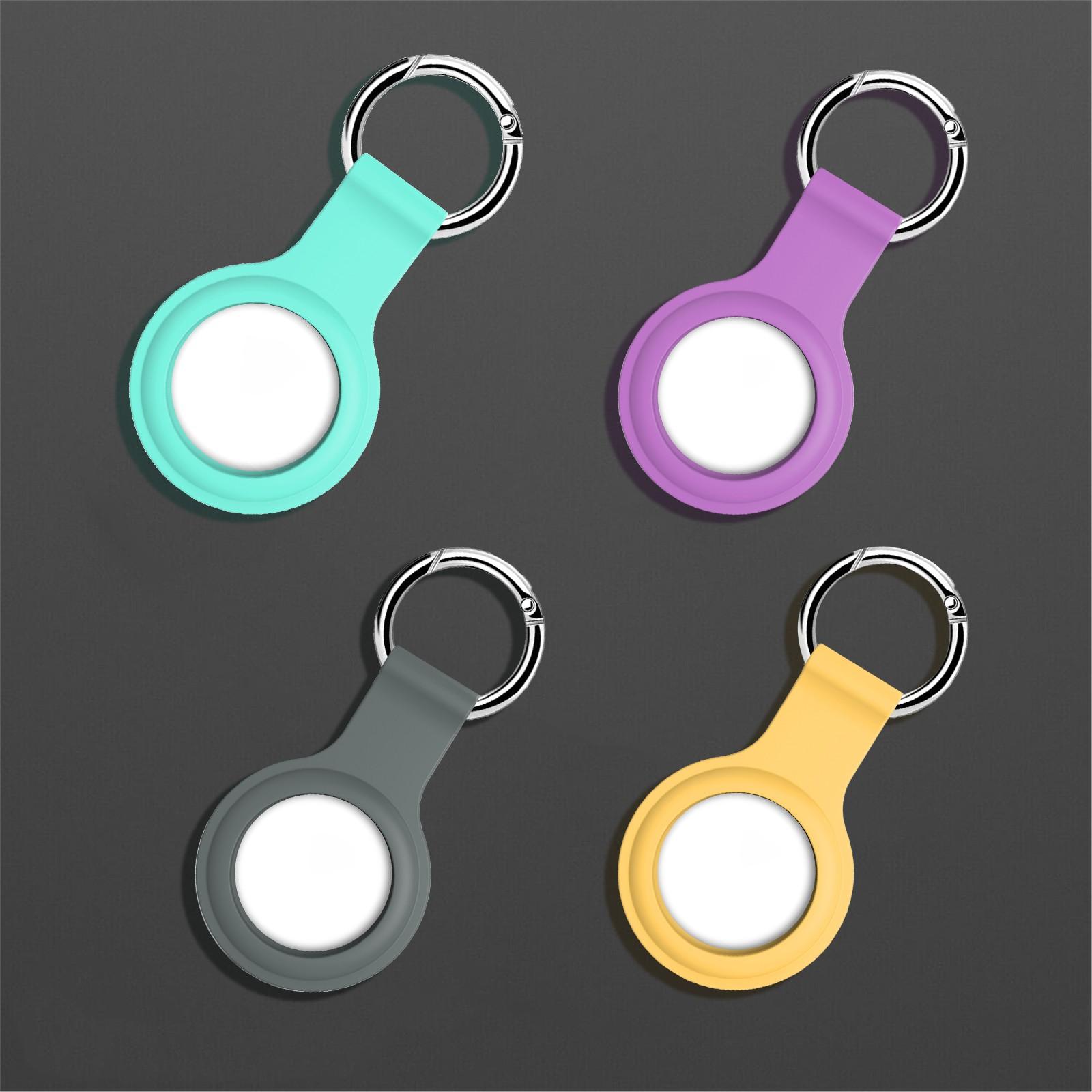 

Чехол Sagit для AirTag, силиконовый защитный чехол, брелок для ключей AirTags-Tracker