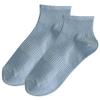 Women's Spring and Summer Thin Solid-color Cotton Socks, Women's Summer Mesh Sweat-absorbing Sports Boat Socks