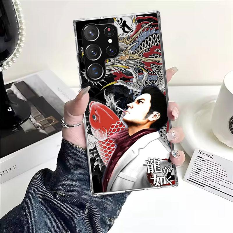 Yakuza 0 Game Soft Phone Case For Samsung Galaxy S22 S23 S24 S25 Edge S26 Ultra S20 FE S21 Plus + Fundas Coque Galaxy S20 S21 S2