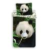Bedding 140X200 Bear Panda Pandas Leaves 6435 Pillowcase 70X90 Bear