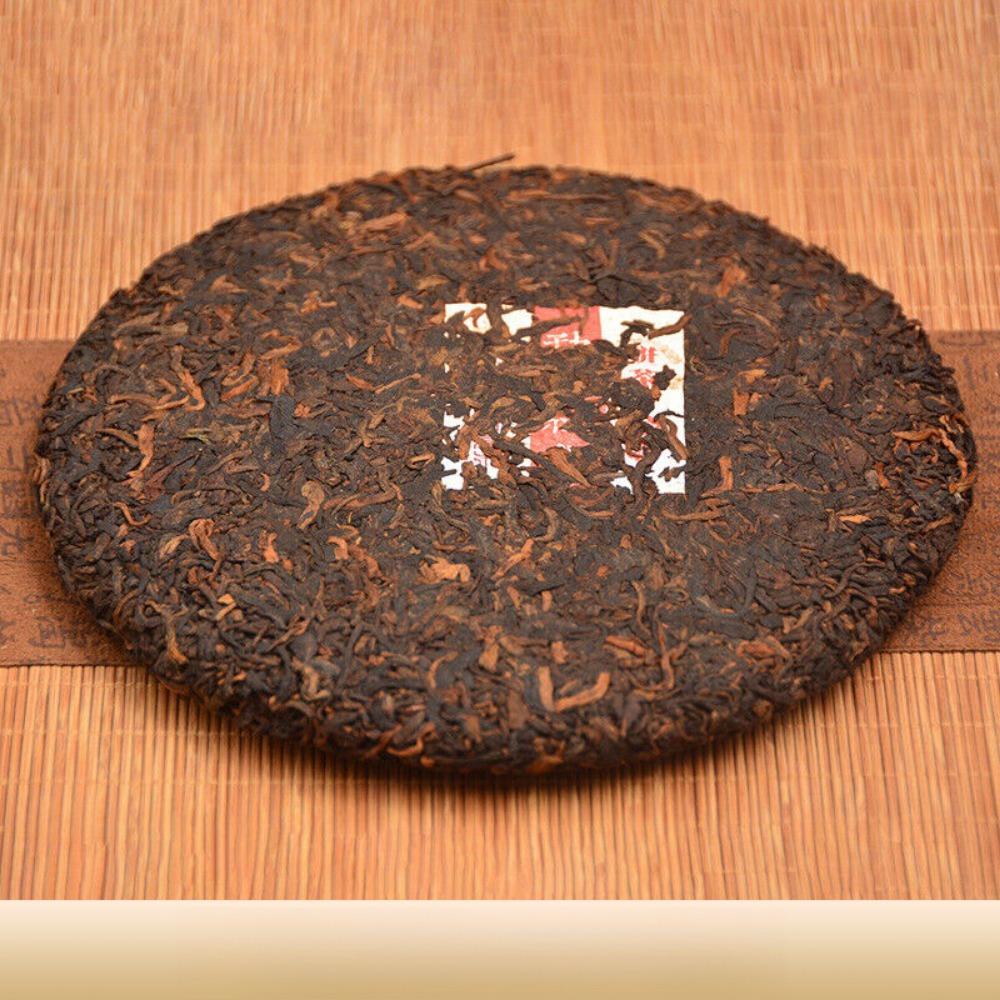 Yunnan Menghai Red Mark Pu-erh 357g, Aged Ripe Tea Cake, Natural Premium Health