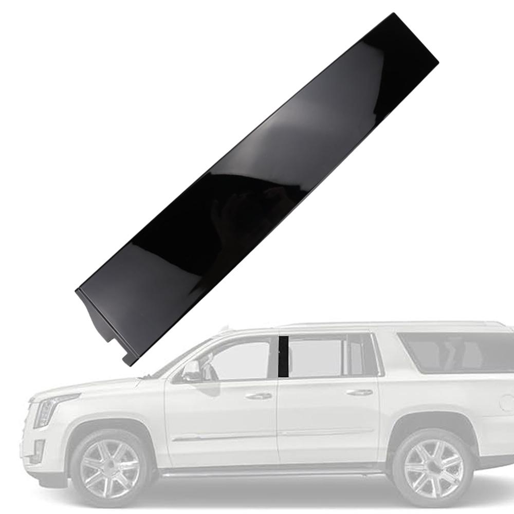 Kryt ozdobné lišty okna sloupku B zadních dveří levá/pravá strana pro Chevrolet Suburban GMC Yukon Cadillac Escalade 2015-2018