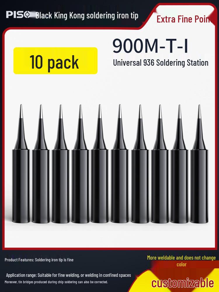 Lead-Free 936 Soldering Iron Tip, Constant Temperature, Internal Heating, 60W, Universal Needle Point, Horseshoe, Knife Shape.