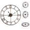 Wall Clocks Needle Roman Numerals Metal Accurate Silent Nordic Ornament Hanging