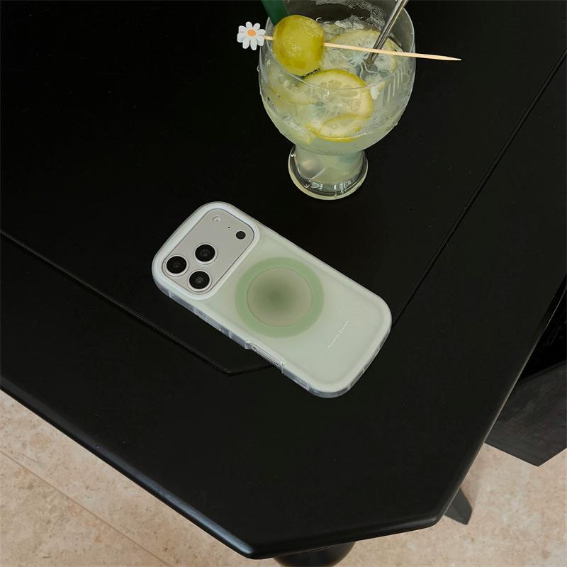 Frosted Gradient Magnetic Phone Case for iPhone 14/13 - Apple 17/16/15 PRO MAX Anti-Fall Compatible