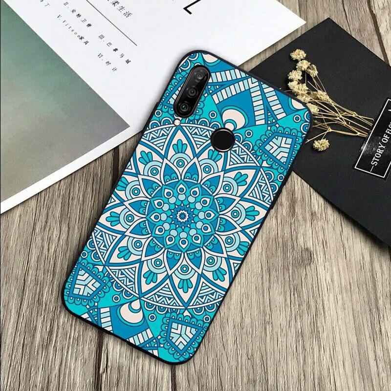 Mandala Flower Totem For Huawei Nova 5T 9 10 SE 7i 8i 11i 12i Y73 Y90 Y70 Y72 Y61 Y91 P60 Pro P40 P30 Lite Case