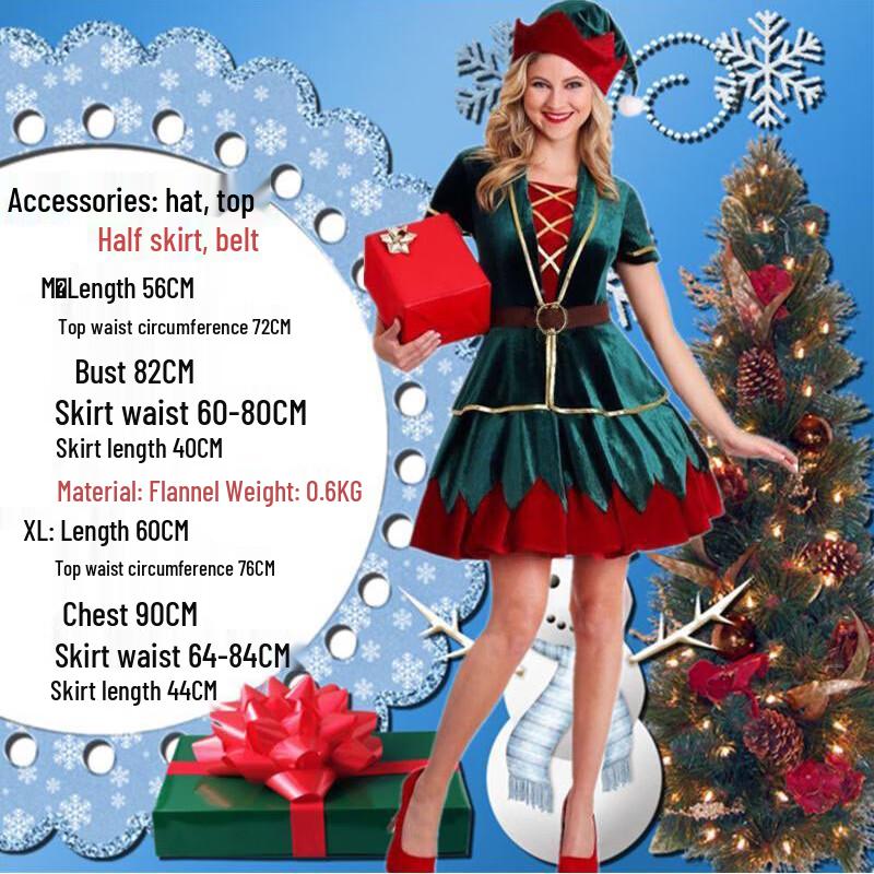 Christmas Elf Costume Set