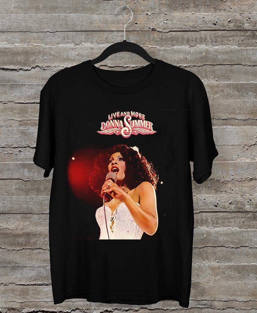 NEW Donna Summer - Donna Summer Black Size S-5Xl Shirt Unisex T-Shirt S