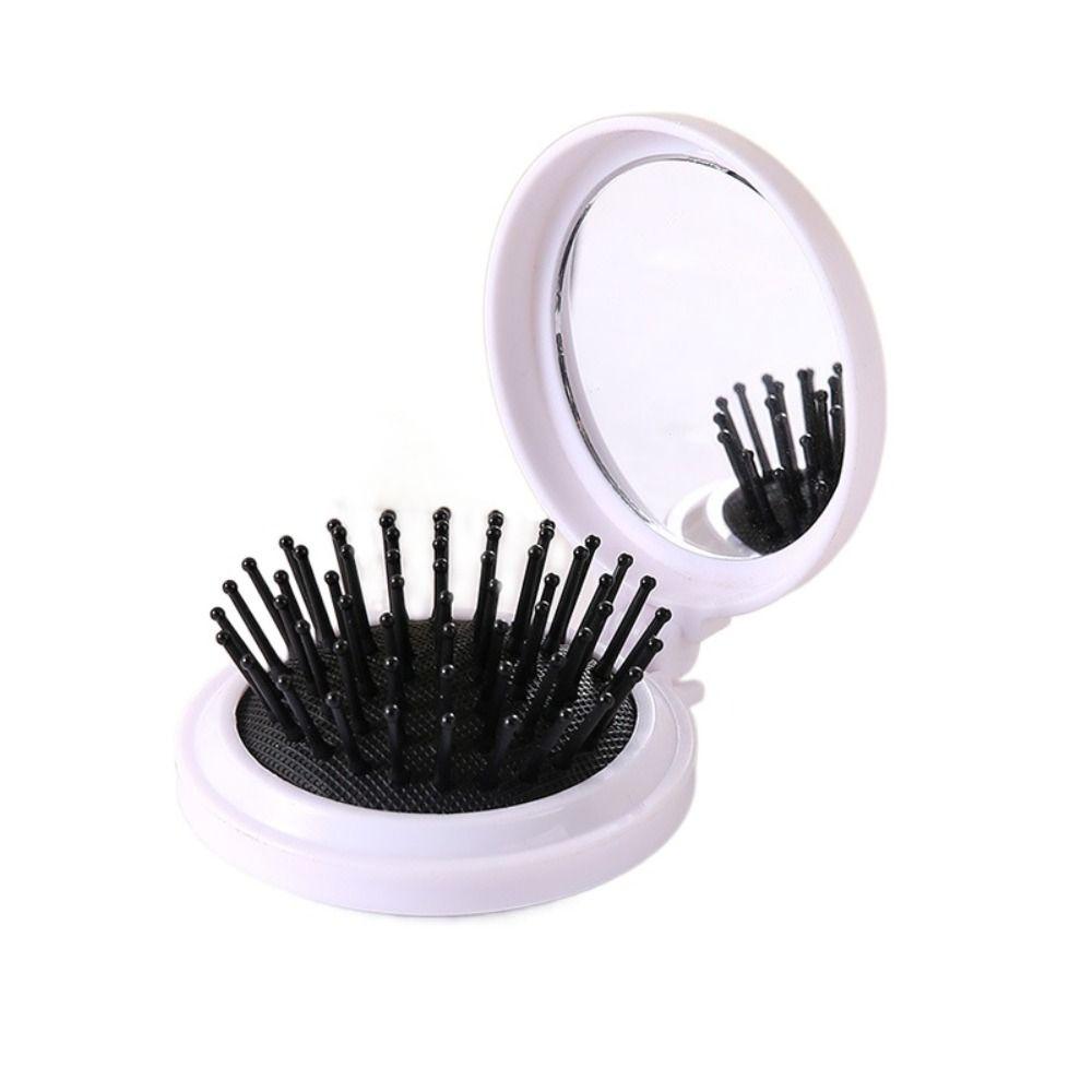 Styling Tool Compact Makeup Mirror Air Cushion Comb Massage Comb Hair Comb with Mirror Folding Airbag Comb Air Cushion Comb