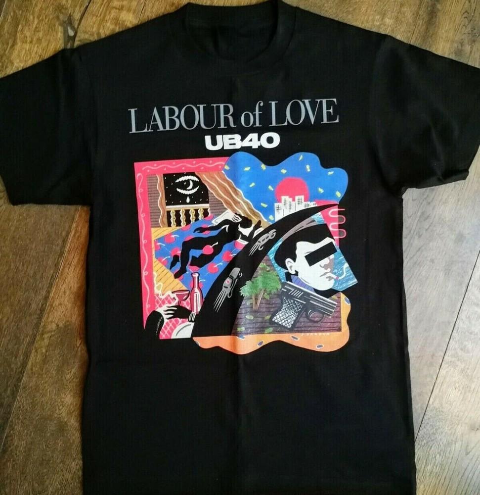 UB40 Band - Labour of Love Album  Shirt Classic Black Unisex S-4XL 1A0159 Unisex T-Shirt XL