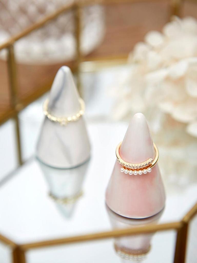 Cone Rings Holder Silicone Mold Jewelry Display Rack Candle Mold Epoxy Resin Mold DIY Handmade Crafts Decoration Casting Tool