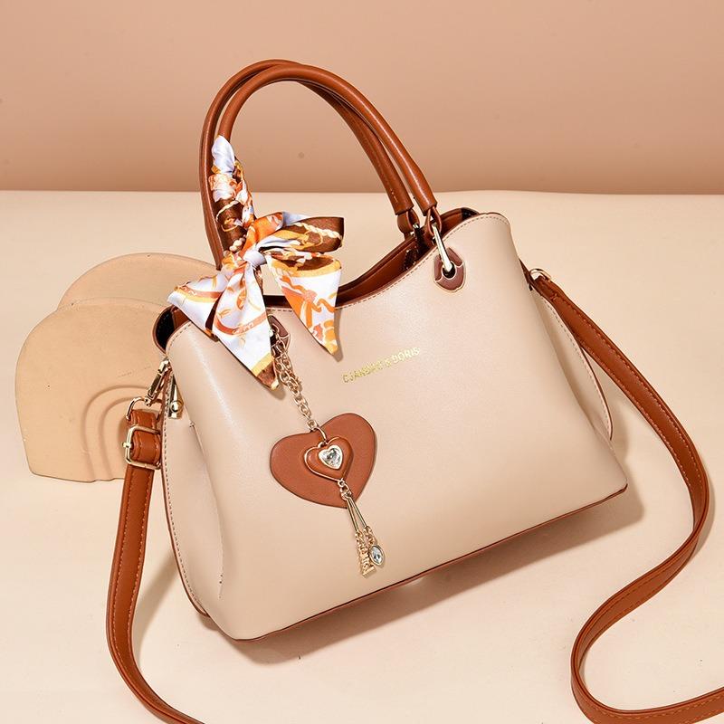 New handbag large capacity shoulder messenger handbag fashionable and elegant lady temperament mother bag