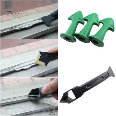 Puntos Plastic Reusable Silicone NozzlesScraper Set Sealing Caulking Sealant Tools Kit