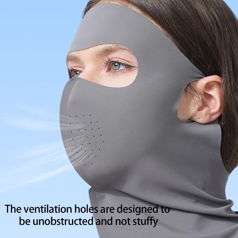 Light weight Face Cover With Neck Protecting Outdoor Cycling Protective Mask for Comfortable Wear