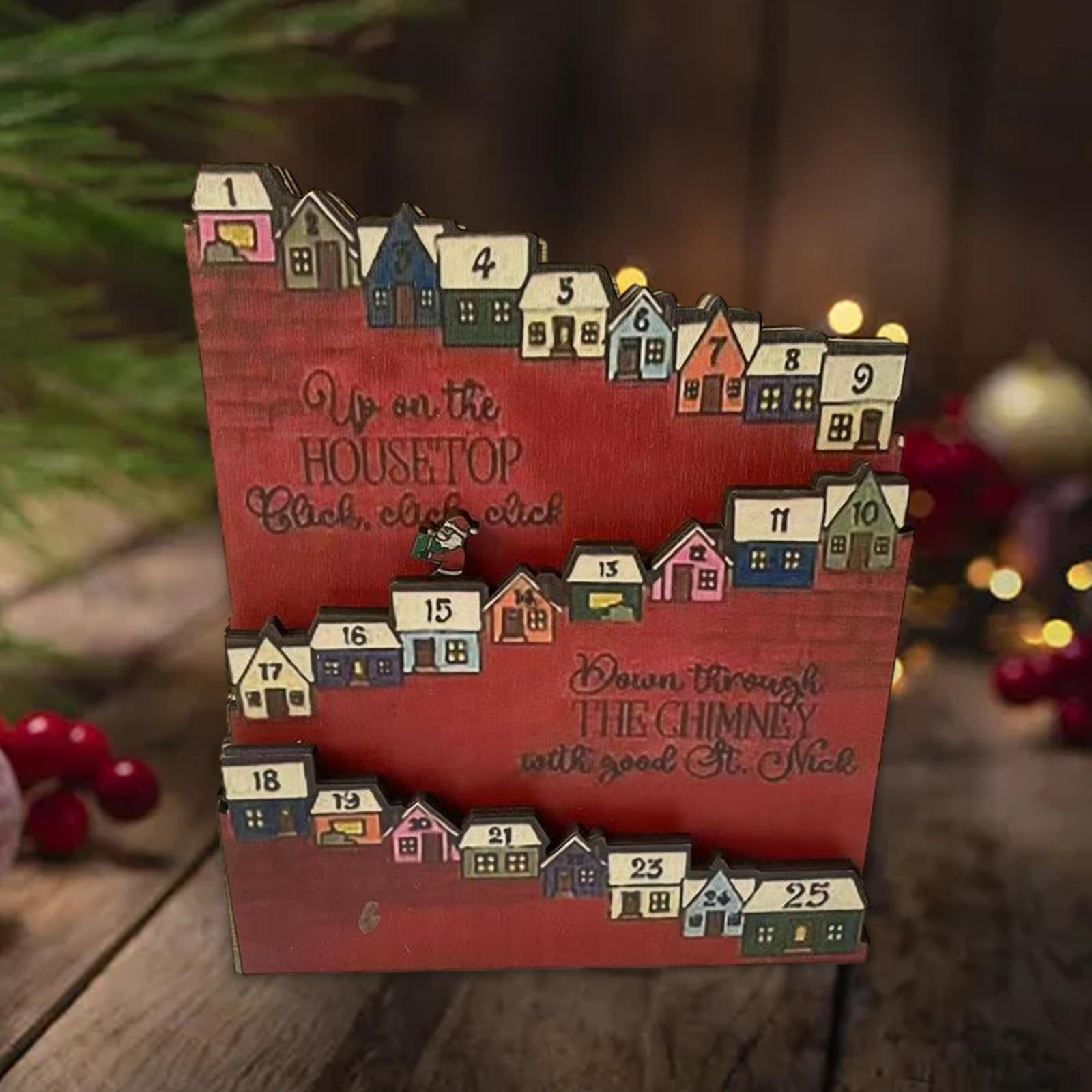 

Calendar for Christmas - Handmade Decoration Kids And Adults