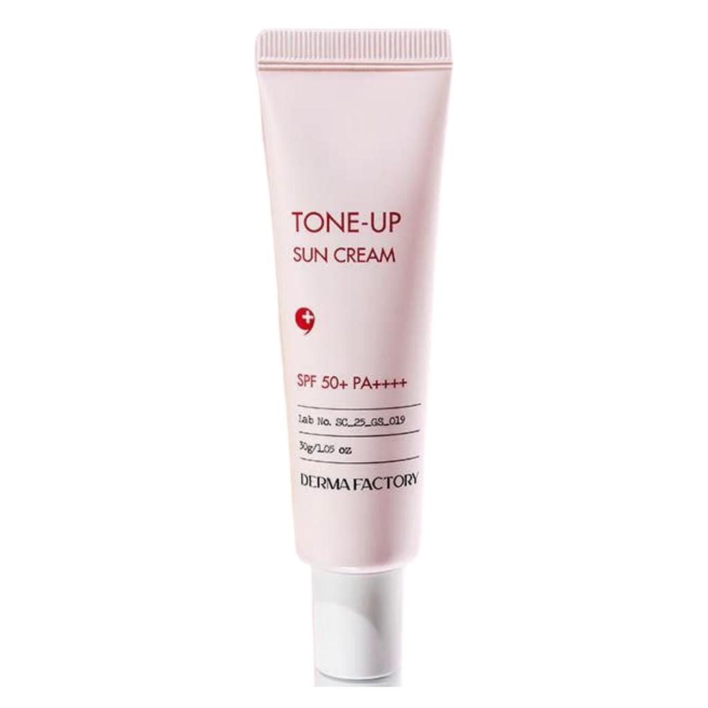 DERMA FACTORY Mineral Tone Up Sonnencreme SPF50+ PA++++ Strahlender UV-Schutz 30g Sonnenschutz K-Beauty