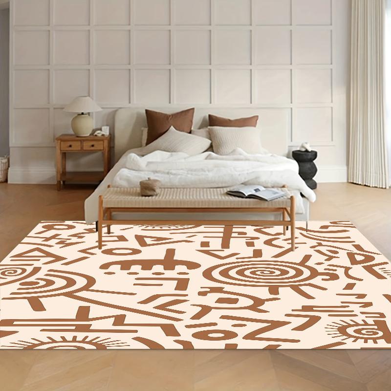 Abstract Pattern Carpet Simple Hogar Rugs Bedroom Decor Carpets for Living Room Chair Table Mat Washroom Floor Mat Gift Alfombra