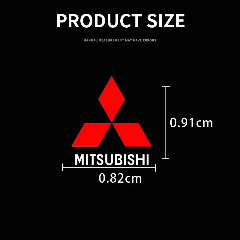 Autocollants Dispositif de Démarrage par Bouton One-Key avec Logo de Voiture Pour Mitsubishi Asx Lancer Pajero 4 Outlander 3 Xl l200 EX10 X Colt Pajero