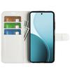 For Oppo Reno14 F 5G Case Litchi Texture Shockproof Leather Wallet Phone Cover