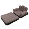 Dual Purpose Inflatable Sofa Chair Multifunction Folding Inflatable Sofa Bed and Inflatable Chair for Indoor Outdoor