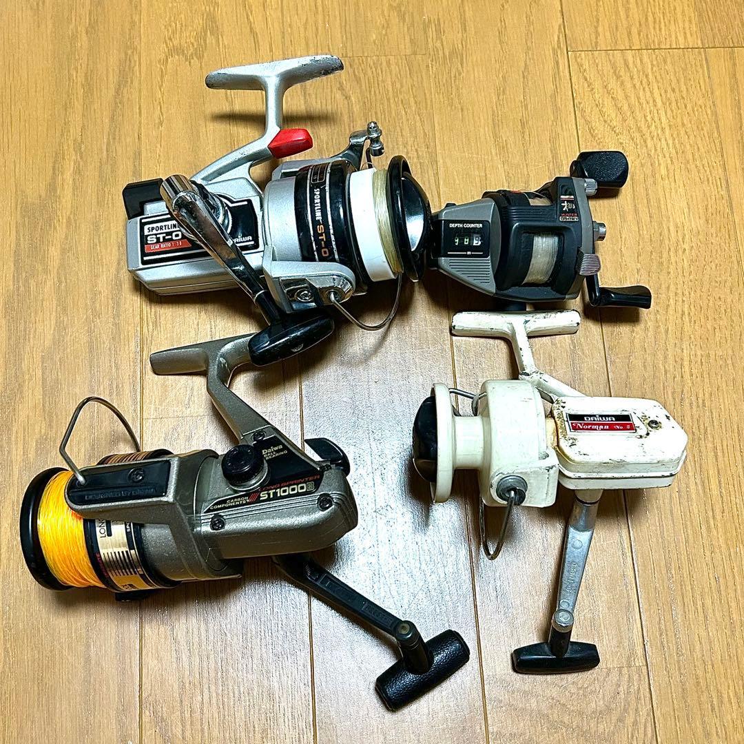 Used Daiwa reel set of 4 junk