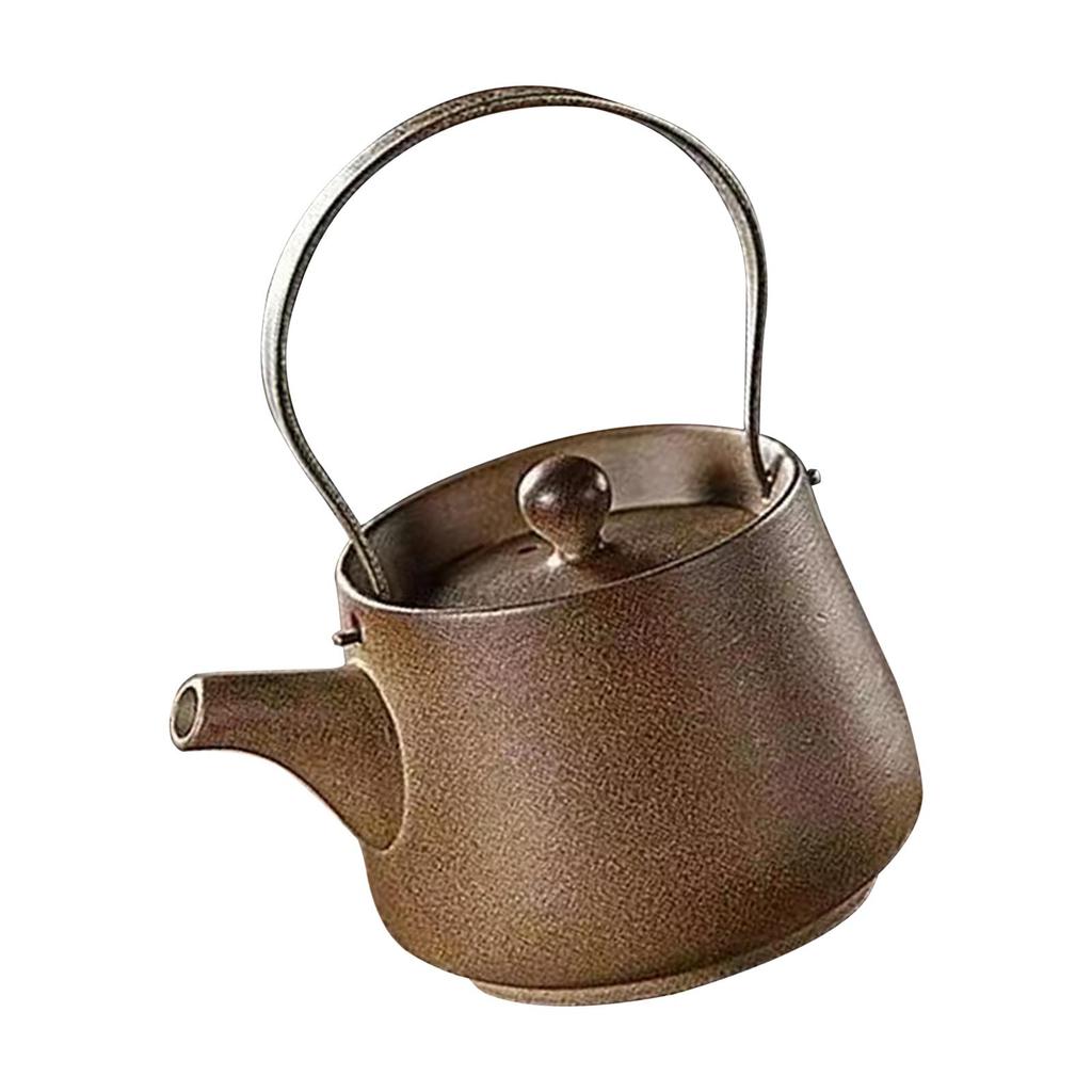 Ceramic Teapot 200ml for Boiling Hot Water Chinese Traditional Tea Lovers Gift Teapot Tea Maker Porcelain Tea Pot for Outdoor
