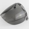 Universal Open Face Retro Helmet Visor Odorless Lens 3-snap Shield Visor Design