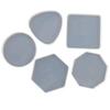 Ručně vyráběná silikonová forma pro pryskyřici DIY geometrická podložka pryskyřičná forma severský styl podložka křišťálová epoxidová forma podnos čajová souprava