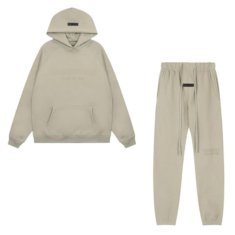 Mens Oversized Hooded Sweatshirt Set With