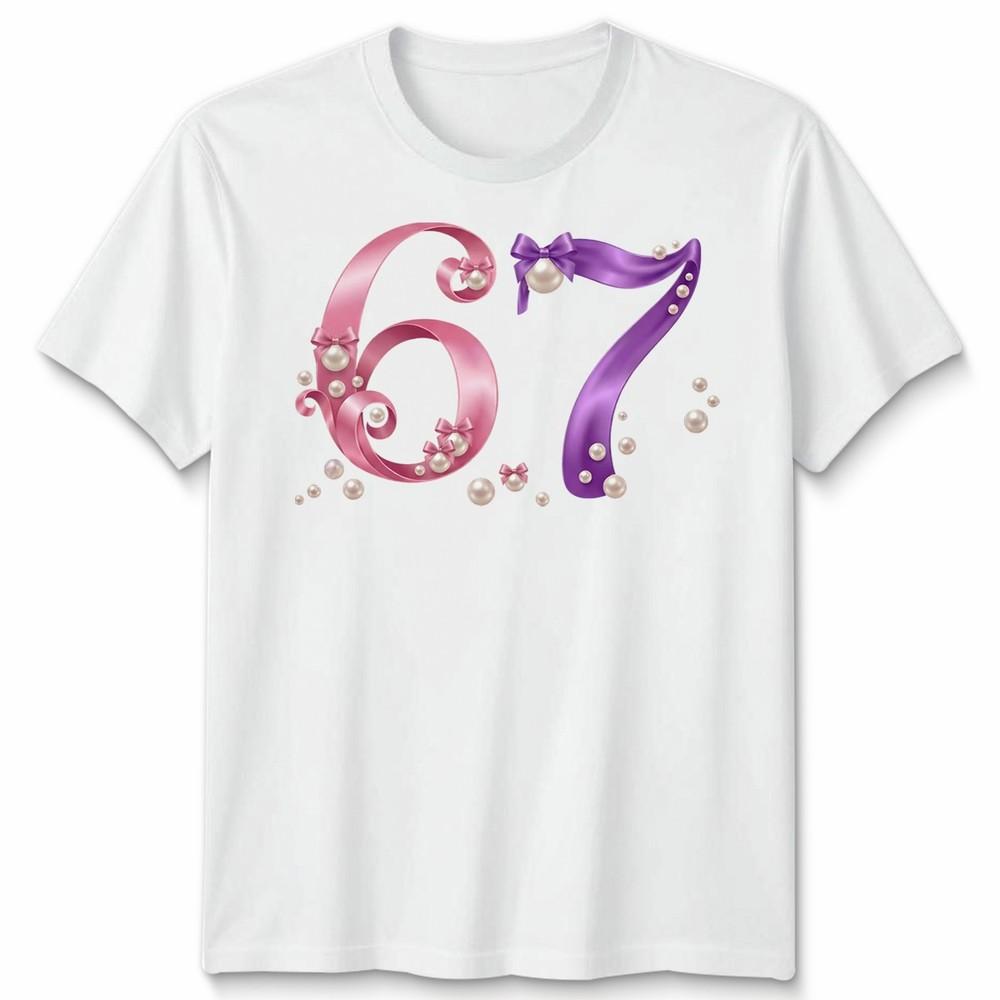 Sixty Seven 67th Birthday Occasions UnisexS TShirt Unisexs Graphic Tee Gift