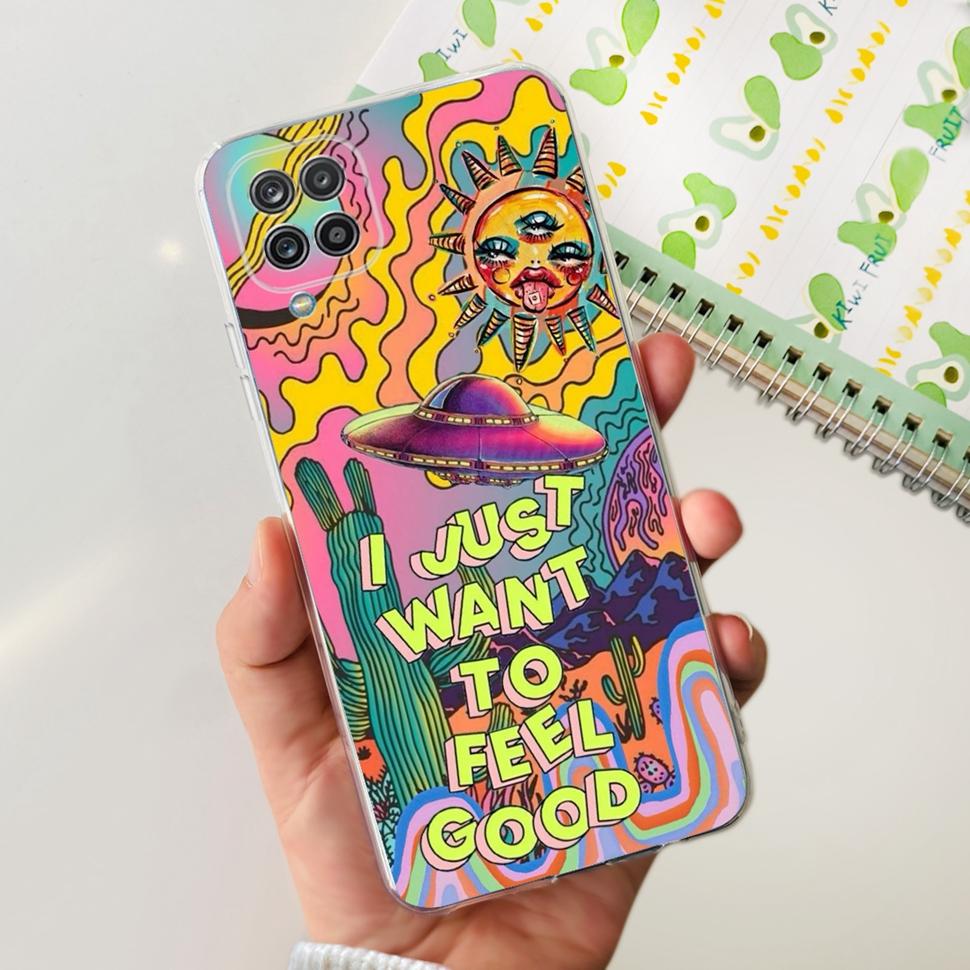 For Samsung Galaxy A12 Case Cute Fashion Patterned Cover For Samsung A 12 GalaxyA12 Soft TPU Silicone Phone Case Shell 6.5"
