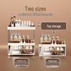 High-End Skincare and Makeup Organizer: Large Capacity Cosmetic Storage Box and Dressing Table Rack