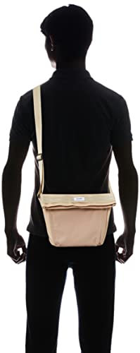 Anello Mini Shoulder Bag, A5 Size, Multi-Storage, Olive, ATS0921, Beige