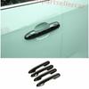 For Toyota RAV4 19-24 Glossy Black Exterior Side Smart Door Handle Cover Trim
