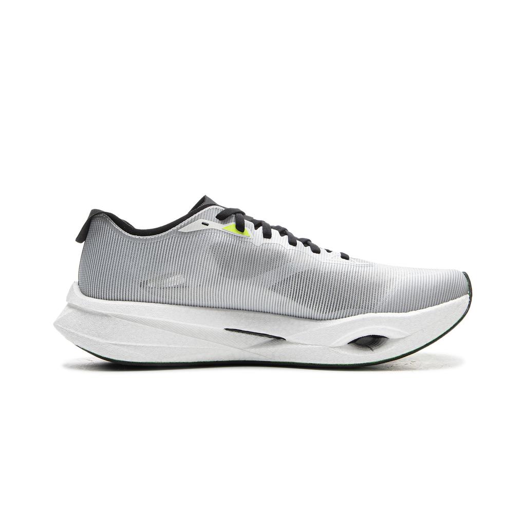 Li Ning Wind Chaser Pro Technologie Vollfuß Carbonplatte Professionelles Marathon-Trainingstest Unisex Laufschuhe Wassertropfen-Grau ARPV017-14
