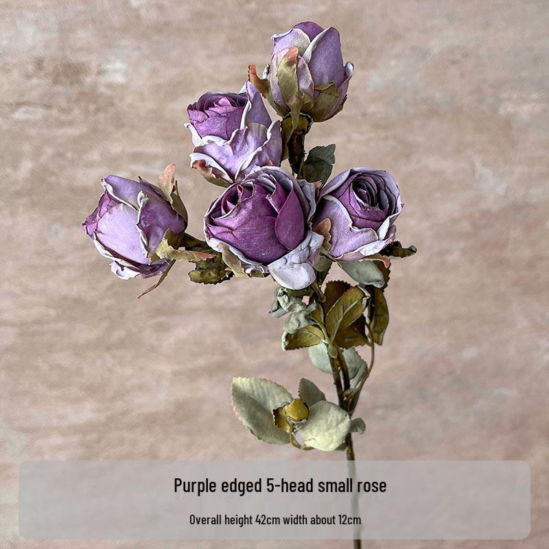 Flori Artificiale Seria Violet: Floral Decorativ Elegant pentru Casă, Nuntă, Cameră Model și Decor Moale.