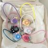 1/6pcs Mini DIY Camera Dress Up Plush Toy for Labubu 17cm Doll Accessories Dollhouse Hanging Neck Accessories Dollhouse Pendant
