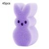 Sponge Bunnies Vase Filler Easter Rabbits Vase Stuffer Mini Rabbit Ornament Easter Basket Stuffers for Home Table Centerpiece Spring Party Decor