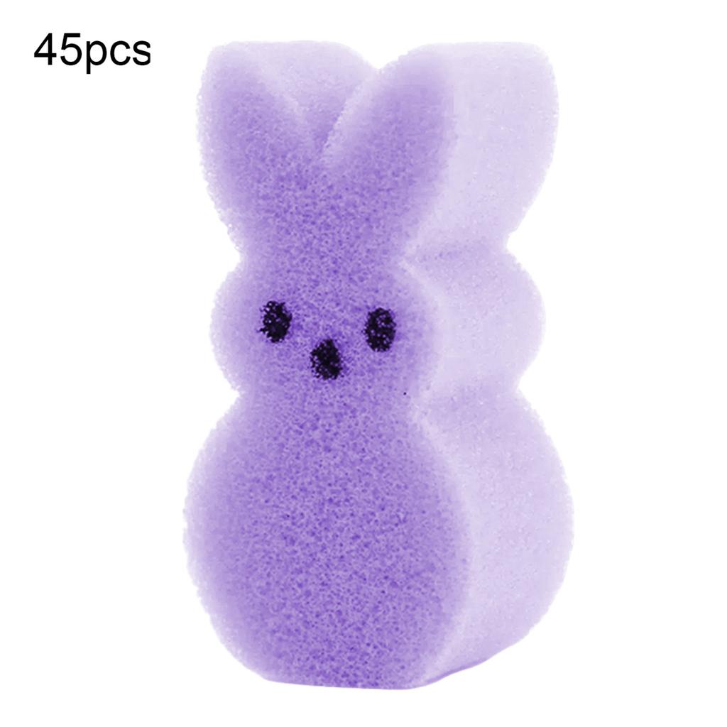Sponge Bunnies Vase Filler Easter Rabbits Vase Stuffer Mini Rabbit Ornament Easter Basket Stuffers for Home Table Centerpiece Spring Party Decor