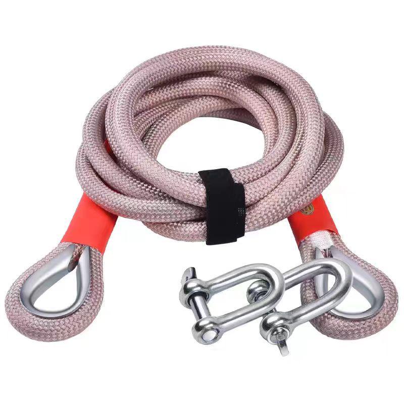 Heavy-Duty Nylon Car Tow Rope for Strong Traction and Roadside Rescue