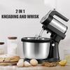 1000W 5 Speed Stand Mixer Stainless Steel Bowl Mixing Baking Kitchen Cooking Hand Blender 4L