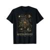 European Sizes Men's Quantum Mechanics Graphic T-Shirt - Black Tee with Science Design "The Stuff Dreams Are Made Of"